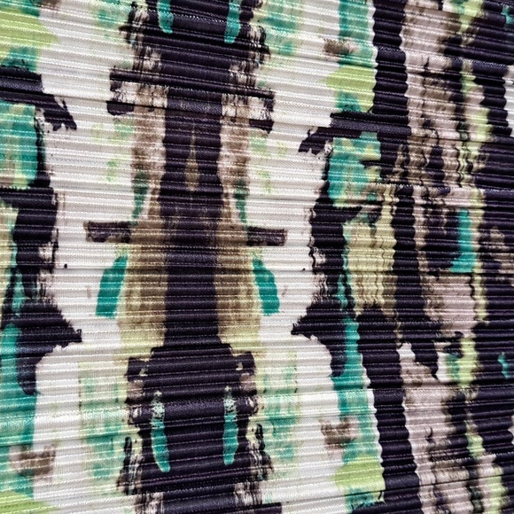 Apt 9 Multicolor Ruffle Sleeve Textured Flowy Blouse. Size 3X NWT - Picture 8 of 11